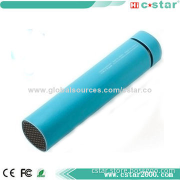 Shenzhen with speaker portable black 4,000mAh power bank